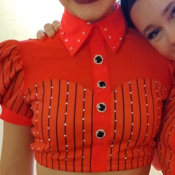 Pink Striped Two-Piece Set - Picture 5 of 5